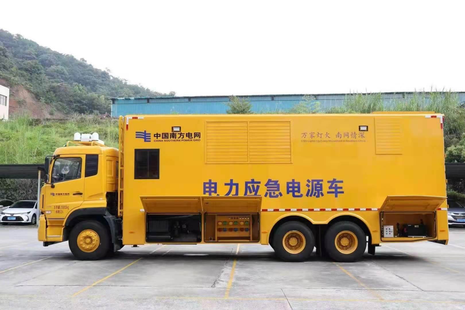 明水安康大型柴油发电机发电车UPS电源出租租赁